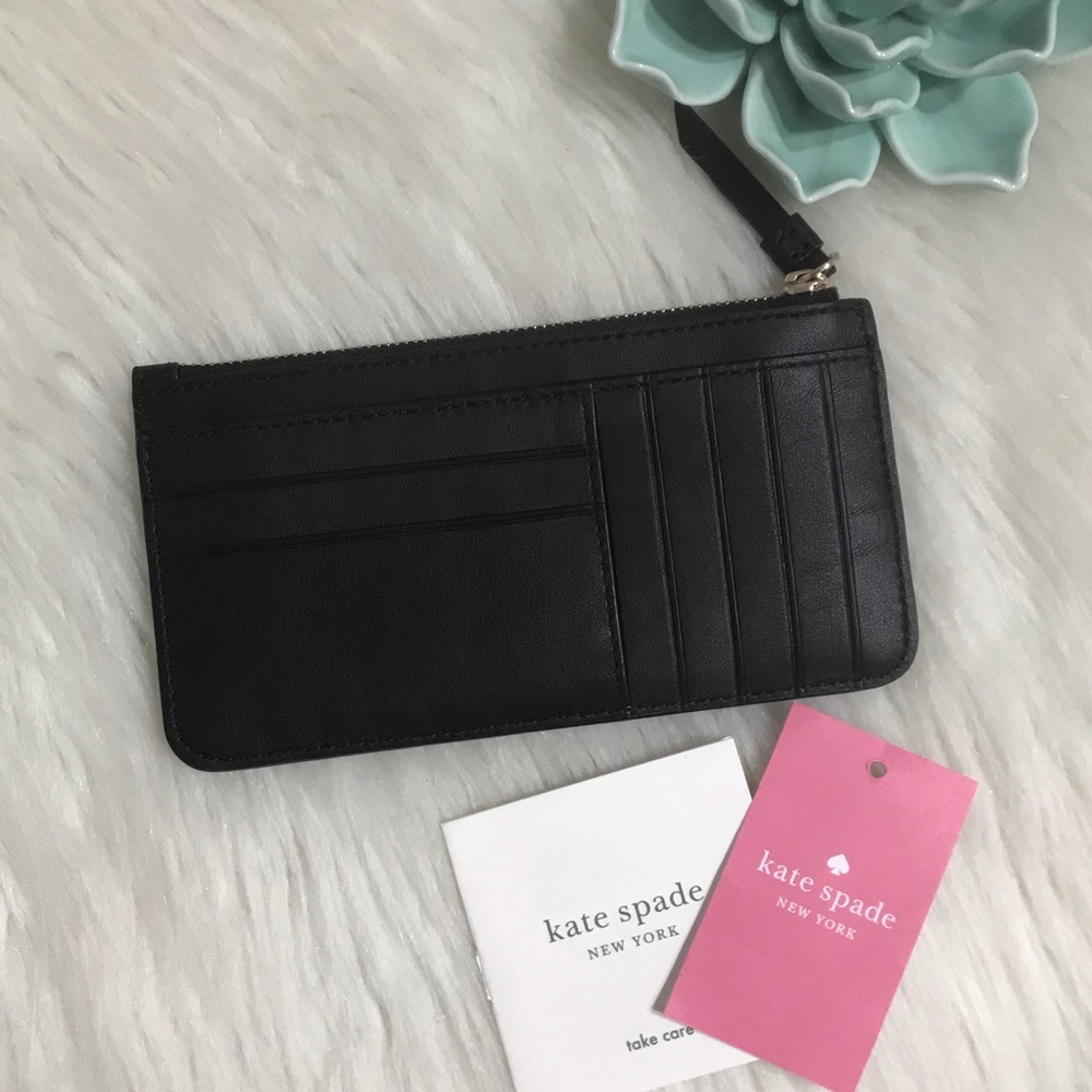 NWT! Kate Spade Briar Lane Quilted Large Card Case - Picture 3 of 6